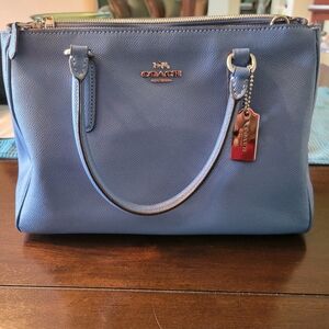 Coach double zipper Carryall